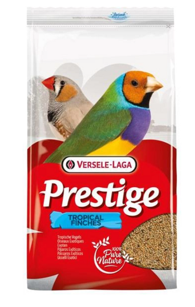 Корм для тропічних птахів Versele-Laga Prestige Tropical Birds зернова суміш 1 кг 5838 фото