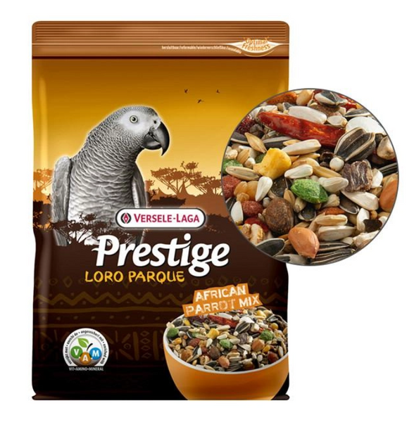 Корм для жако і африканських папуг Versele-Laga Prestige Premium African Parrot Mix 1 кг 4224 фото