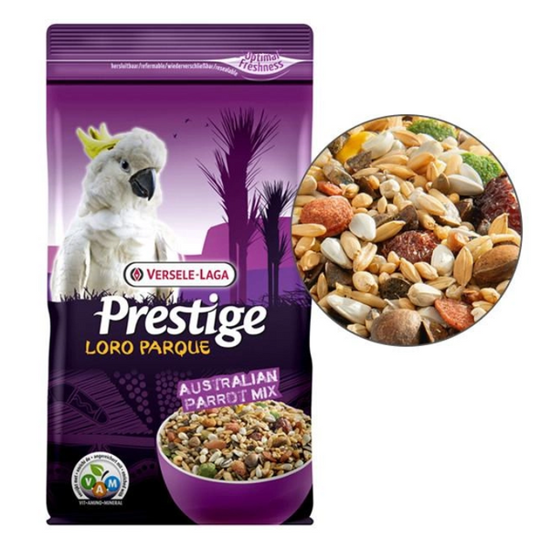 Корм для какаду і австралійських папуг Versele-Laga Prestige Premium Australian Parrot Mix 1 кг А21454 фото