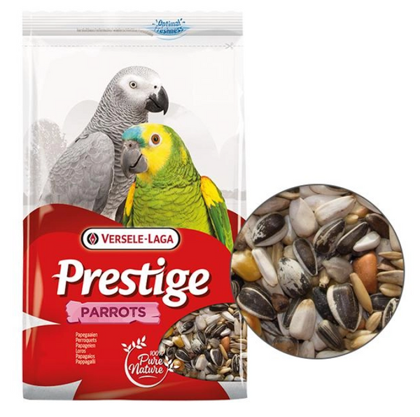 Зернова суміш, корм для великих папуг Versele-Laga Prestige Parrots 1 кг 5842 фото