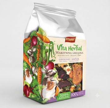 Корм д/гриз. Вітап. Vita Herbal, ов. 100г