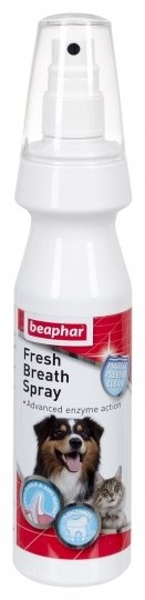 Beaphar Fresh Breath Spray зубний спрей для собак та котів 150 мл 6693 фото