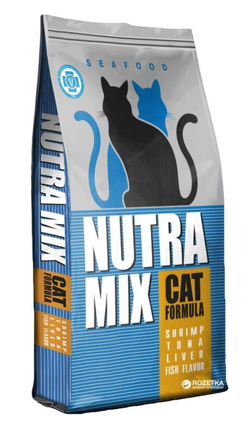 Сухий корм для кішок Nutra Mix Seafood 9.07 кг А03030 фото