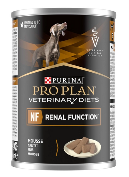 Лікувальний корм Purina (Пуріна) Veterinary Diet NF RENAL Function Ветеринарна дієта для дорослих собак для підтримання функції нирок (вологий раціон) 8453 фото
