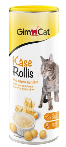 Вітаміни для кішок GimCat Kase-Rollis із сиром таблетки 425г