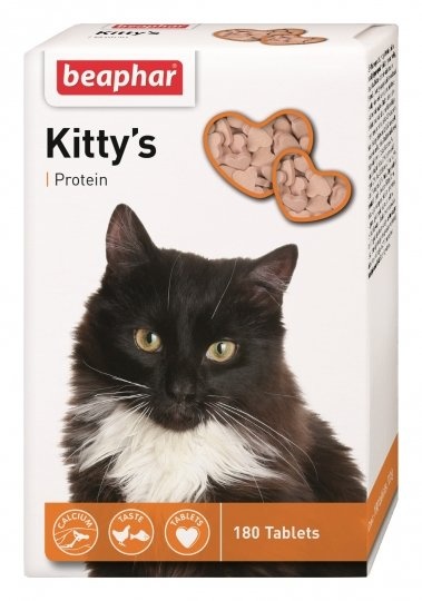 Beaphar Kitty’s + Protein (вітамінна добавка з протеїном)