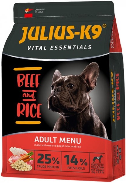 Сухий гіпоалергенний корм для дорослих собак Julius-K9 з яловичиною і рисом А21650 фото