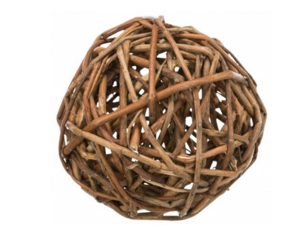 М'яч для гризунів Trixie плетений натуральний 13см А13565 фото