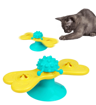 Іграшка для котів Bronzedog PetFun Млин з котячою м'ятою 16 х 8 см А11187 фото