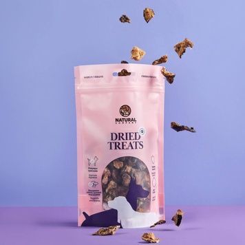 Легені для дресирування яловичі максі шматки Natural 50 г А12143 фото