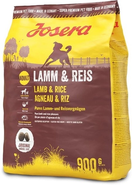 Josera Lamm & Reis Сухий корм для дорослих собак (Ягня та Рис)