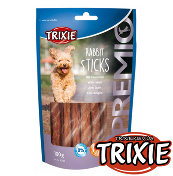 Палички з кроликом TRIXIE PERMIO Rabbit Sticks кролик 100г &trade;TRIXIE TX-31709 Палички з кроликом TRIXIE PERMIO Rabbit Sticks кролик 100г фото
