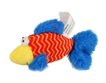 М'яка іграшка Рибка з ароматом котячої м'яти Barksi Fish Catnip 13 см А22167 фото