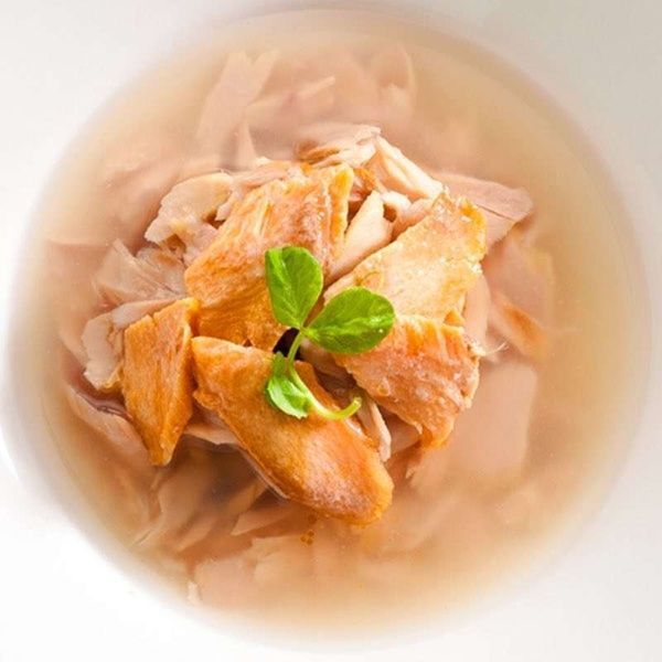 Cherie (Шері) Cat Yellowfin mix Skipjack Tuna with Wild Salmon Entrеes in Gravy - Вологий корм з тунцем та лососем для дорослих котів (шматочки в соусі)