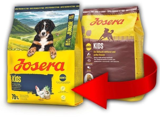 Josera Kids Сухий корм для цуценят середніх та великих порід собак (Йозера, Джосера) А05355 фото