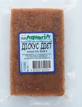 Морожений корм Дискус, 100г