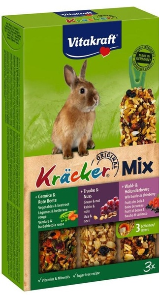 Vitakraft крекери для кроликів з лісовими ягодами (3шт/уп)