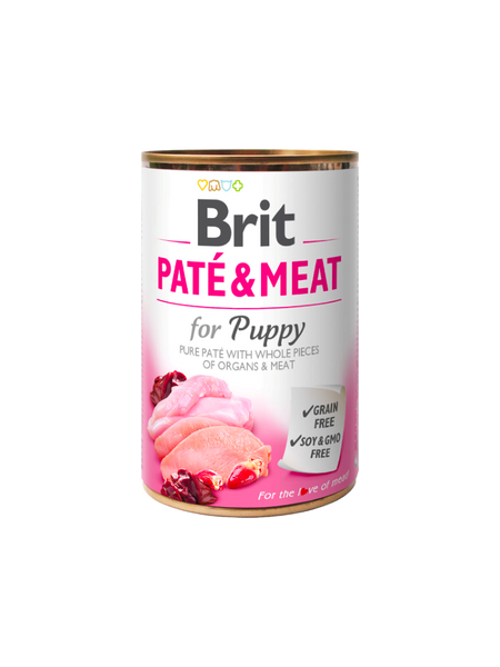 BRIT PATÉ & MEAT - PUPPY паштет для цуценят 400г