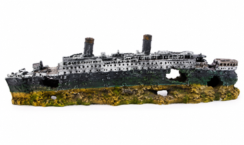 Декорація для акваріума Затонулий корабель JoyPet, 34&times;4&times;9 см А37007 фото