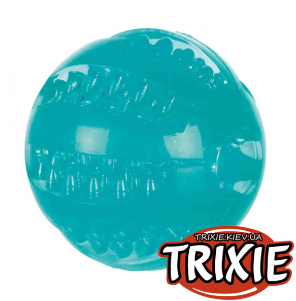 Масажний м'яч для зубів для собак TRIXIE - Denta Fun TRP каучук 6см