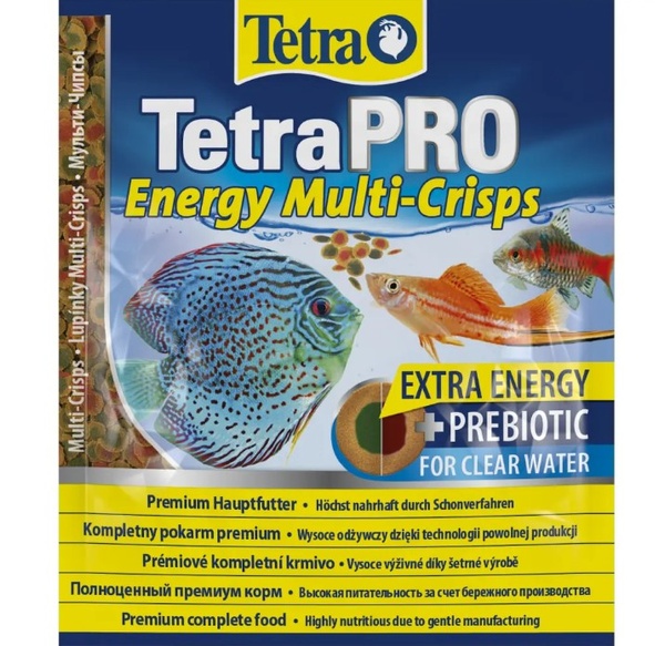 Tetra Min TetraPro Energy Сухий корм для акваріумних риб Tetra в чіпсах (Тетра) 12 г 2702 фото