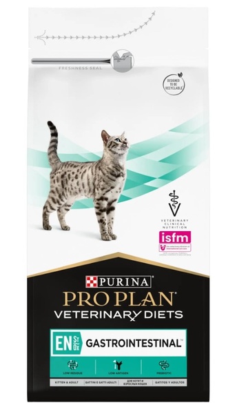 Лікувальний сухий корм Purina (Пуріна) Pro Plan Veterinary Diets EN Gastrointestinal для котів при порушеннях роботи шлунково-кишкового тракту А13802 фото