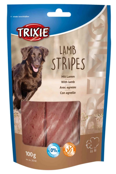 Ласощі для собак Trixie 31741 Premio Lamb Stripes ягня 100 г А02688 фото
