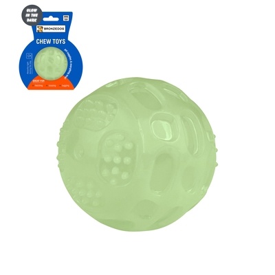 Bronzedog GLOW Іграшка для собак Світлонакопичувальний М'ячик 7,5 см А09789 фото