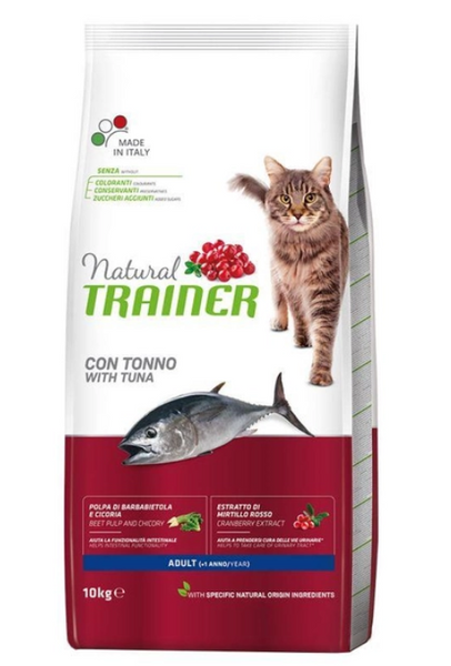 Trainer Natural Adult with Tuna Сухий корм для дорослих котів з тунцем А02449 фото