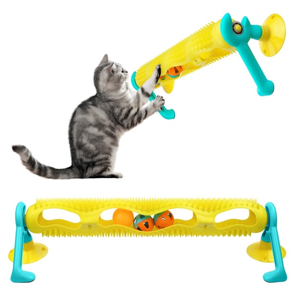 Іграшка для котів Bronzedog PetFun 'Лабіринт з м'ячиками'
