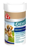 Пивні дріжджі 8in1 Excel «Brewers Yeast» 140 таблеток (для шкіри та шерсті) А07928 фото