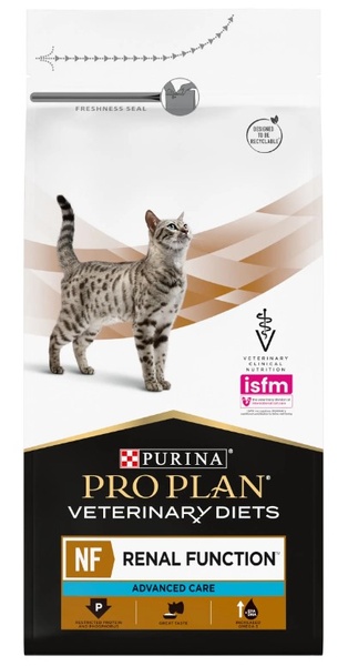 Лікувальний сухий корм Purina (Пуріна) Pro Plan Veterinary Diets NF Renal Function для котів для підтримання функції нирок (професійний догляд) а12180 фото