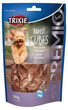 Trixie Ласощі для собак 'Rabbit Cubes' з кроликом (Тріксі) 100г А06885 фото