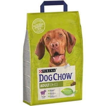 Сухий корм Purina (Пуріна) Dog Chow Adult (для дорослих собак з ягням і рисом) 14 кг