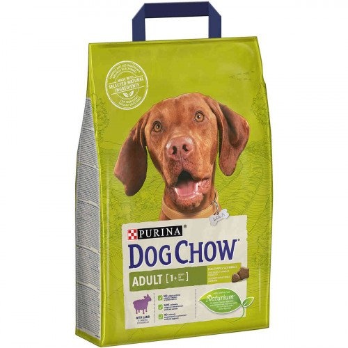 Сухий корм Purina (Пуріна) Dog Chow Adult (для дорослих собак з ягням і рисом) 2,5 кг 9088 фото