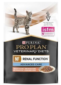 Вологий корм для котів Purina Pro Plan Veterinary Diets NF Renal Function Advanced Care з лососем 85г А21631 фото