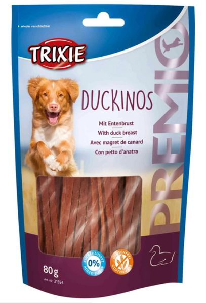 Ласощі для собак Trixie 31594 Premio Duckinos качка 80 г А01180 фото