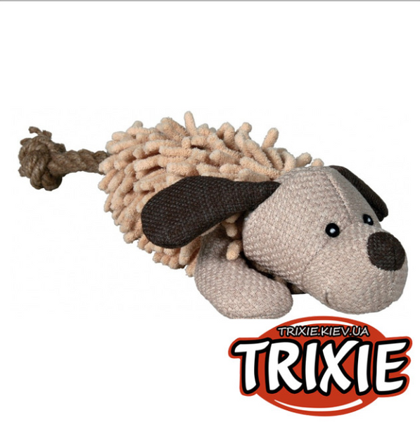 Собака плюшева кудлата Trixie Dog зі звуком плюш 30см 9983 фото