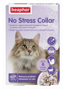 Beaphar No Stress Collar заспокійливий нашийник для зняття стресу у котів, 35 см