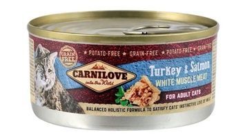 Carnilove Turkey & Salmon for adult cats вологий корм для котів (лосось та індичка) А11497 фото
