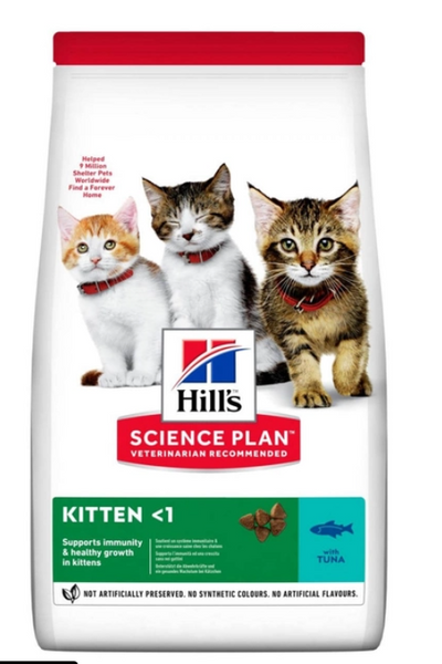 HILL'S SCIENCE PLAN Kitten Food Сухий корм для кошенят з тунцем