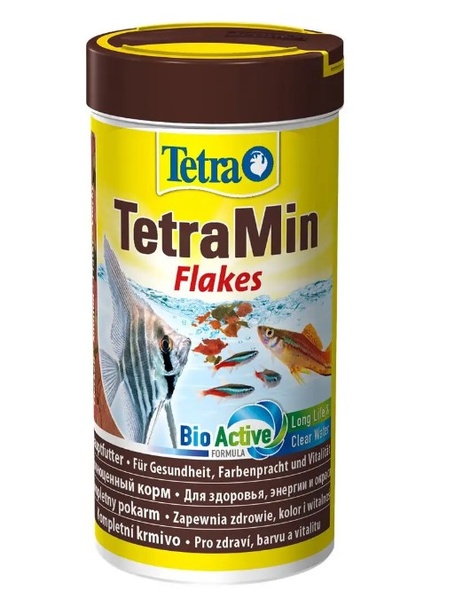 Tetra Min Сухий корм для акваріумних риб в пластівцях 500 мл