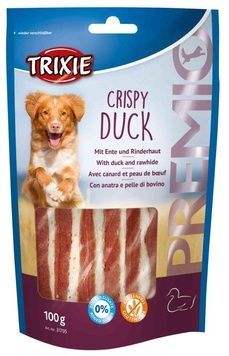Trixie Ласощі для собак 'Premio Crispy Duck' з качкою (Тріксі) 100г А02559 фото