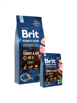 Сухий корм Brit (Бріт) LIGHT (для собак схильних до повноти)