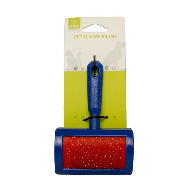 Nunbell Пуходерка з пластиковою ручкою, 18*12см