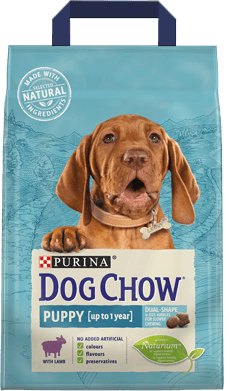 Сухий корм Dog Chow Puppy для цуценят (з ягням) 447 фото