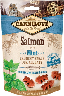 Carnilove Crunchy Salmon with Mint ласощі для котів