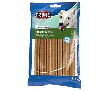 Trixie Ласощі для собак 'Denta Fun Dentros' з куркою (Тріксі) 180г