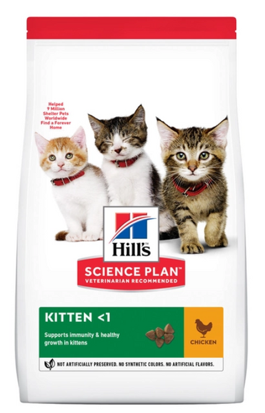 HILL'S SCIENCE PLAN Kitten Food Сухий корм для кошенят з куркою