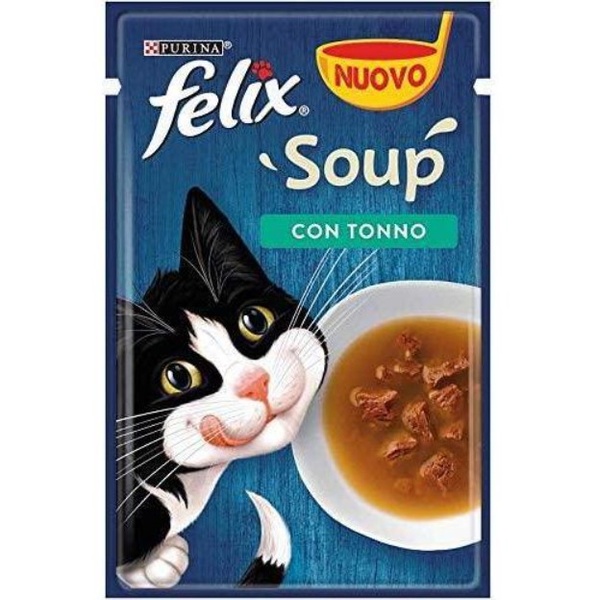 Felix (Фелікс) Soup Суп для дорослих котів з тріскою А22807 фото